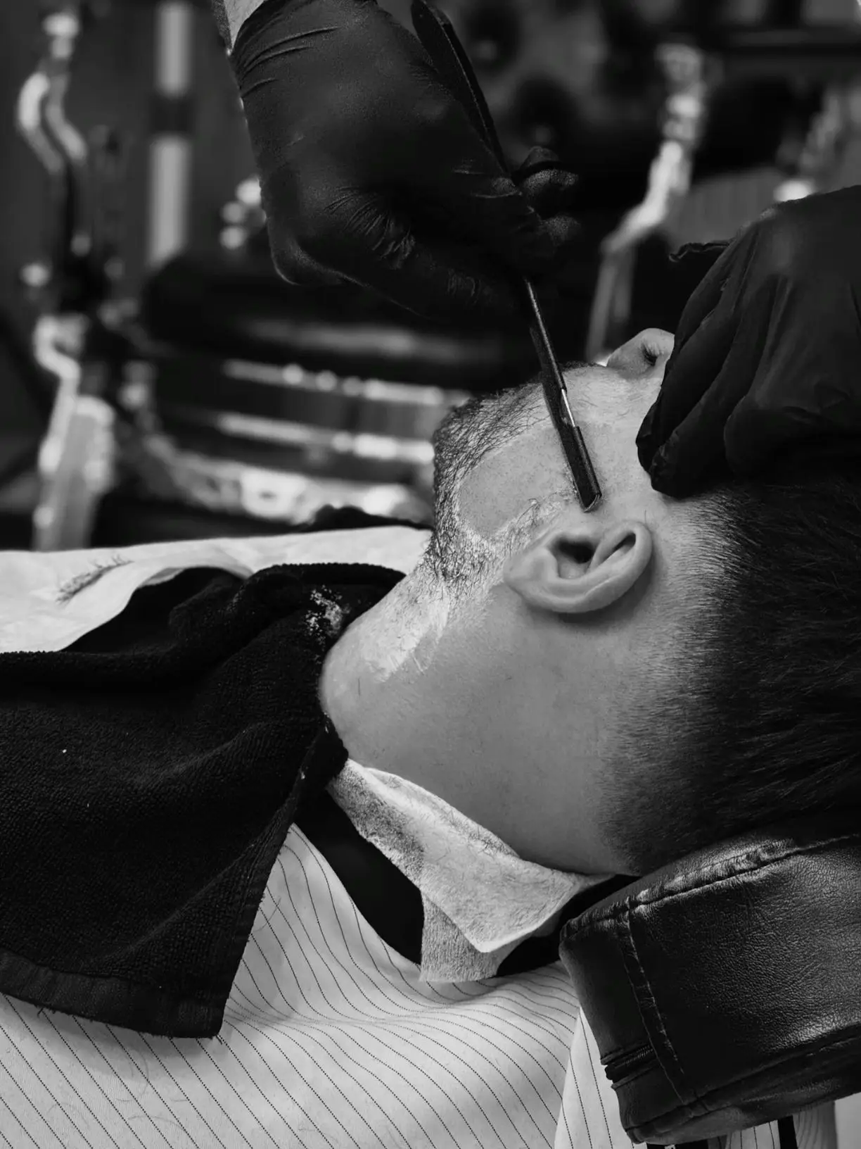 Salon grooming detail